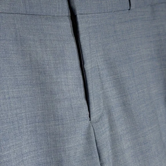 Banana Republic Ryan Blue Trousers 12 Long - Picture 8 of 16